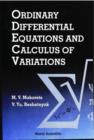 Image for Ordinary Differential Equations and Calculus of Variations.
