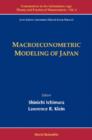 Image for Macroeconometric modeling of Japan : v. 4
