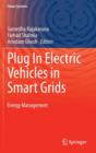 Image for Plug In Electric Vehicles in Smart Grids : Energy Management