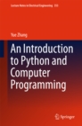 Image for An introduction to Python and computer programming
