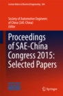 Image for Proceedings of SAE-China Congress 2015: selected papers