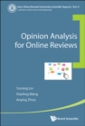 Image for Opinion analysis for online reviews