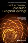 Image for Lecture notes on generalized Heegaard splittings: three lectures on low-dimensional topology in Kyoto