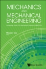 Image for Mechanics and mechanical engineering: proceedings of the 2015 international conference (MME2015)