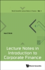Image for Lecture Notes in Introduction to Corporate Finance