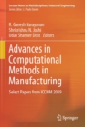 Image for Advances in Computational Methods in Manufacturing : Select Papers from ICCMM 2019
