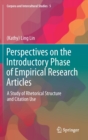 Image for Perspectives on the Introductory Phase of Empirical Research Articles