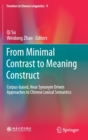 Image for From Minimal Contrast to Meaning Construct