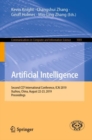 Image for Artificial intelligence: second CCF International Conference, ICAI 2019, Xuzhou, China, August 22-23, 2019, Proceedings