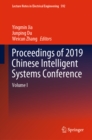 Image for Proceedings of 2019 Chinese Intelligent Systems Conference.