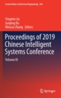 Image for Proceedings of 2019 Chinese Intelligent Systems Conference