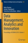 Image for Data Management, Analytics and Innovation : Proceedings of ICDMAI 2019, Volume 1