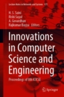 Image for Innovations in Computer Science and Engineering: Proceedings of 8th ICICSE