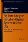Image for Big Data Analytics for Cyber-Physical System in Smart City : BDCPS 2020, 28-29 December 2020, Shanghai, China