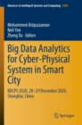Image for Big Data Analytics for Cyber-Physical System in Smart City: BDCPS 2020, 28-29 December 2020, Shanghai, China
