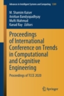Image for Proceedings of International Conference on Trends in Computational and Cognitive Engineering : Proceedings of TCCE 2020