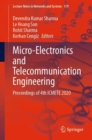 Image for Micro-Electronics and Telecommunication Engineering: Proceedings of 4th ICMETE 2020 : 179