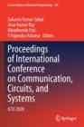 Image for Proceedings of International Conference on Communication, Circuits, and Systems  : IC3S 2020