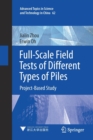 Image for Full-scale field tests of different types of piles  : project-based study