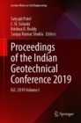 Image for Proceedings of the Indian Geotechnical Conference 2019: IGC-2019 Volume I