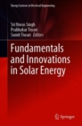 Image for Fundamentals and Innovations in Solar Energy