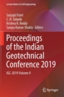 Image for Proceedings of the Indian Geotechnical Conference 2019  : IGC-2019Volume V