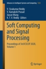 Image for Soft Computing and Signal Processing : Proceedings of 3rd ICSCSP 2020, Volume 1