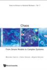 Image for Chaos: from simple models to complex systems