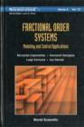 Image for Fractional order systems  : modeling and control applications