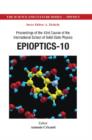Image for Epioptics-10 : Proceedings Of The 43rd Course Of The International School Of Solid State P