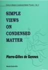 Image for Simple Views on Condensed Matter : 4