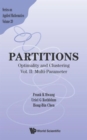 Image for Partitions: Optimality And Clustering - Vol Ii: Multi-parameter