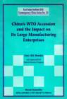 Image for China&#39;s WTO accession and the impact on its large manufacturing enterprises