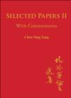 Image for Selected papers II, with commentaries
