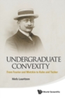 Image for Undergraduate convexity  : from Fourier and Motzkin to Kuhn and Tucker