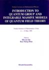Image for INTRODUCTION TO QUANTUM GROUP AND INTEGRABLE MASSIVE MODELS OF QUANTUM FIELD THEORY