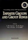 Image for Infinite Groups and Group Rings: Proceedings of the A.m.s. Special Session.