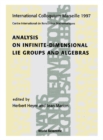 Image for ANALYSIS ON INFINITE-DIMENSIONAL LIE GROUPS AND ALGEBRAS - PROCEEDINGS OF THE INTERNATIONAL COLLOQUIUM