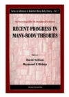Image for RECENT PROGRESS IN MANY-BODY THEORIES - PROCEEDINGS OF THE 9TH INTERNATIONAL CONFERENCE