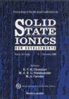 Image for SOLID STATE IONICS: NEW DEVELOPMENTS - PROCEEDINGS OF THE 5TH ASIAN CONF