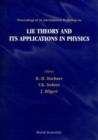 Image for Lie Theory and Its Applications in Physics
