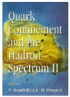Image for QUARK CONFINEMENT AND THE HADRON SPECTRUM II