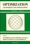 Image for Optimization: Techniques and Applications (Icota &#39;95).