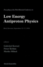 Image for Low-energy Antiproton Physics: Proceedings of the Third Biennial Conference On Low-energy Physics.