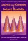 Image for Analysis and Geometry in Foliated Manifolds: Proceedings of the 7th International Colloquium On Differential Geometry.