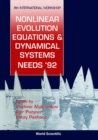 Image for NONLINEAR EVOLUTION EQUATIONS AND DYNAMICAL SYSTEMS - PROCEEDINGS OF THE 8TH INTERNATIONAL WORKSHOP (NEEDS &#39;92)