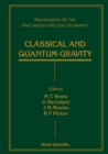 Image for CLASSICAL AND QUANTUM GRAVITY - PROCEEDINGS OF THE FIRST IBERIAN MEETING ON GRAVITY