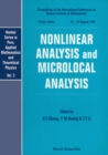 Image for Nonlinear Analysis and Microlocal Analysis: Proceedings.