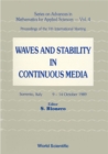 Image for Waves and Stability in Continuous Media.:  (Proceedings of the International Conference.)