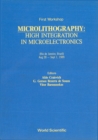 Image for MICROLITHOGRAPHY: HIGH INTEGRATION IN MICROELECTRONICS - PROCEEDINGS OF THE FIRST WORKSHOP